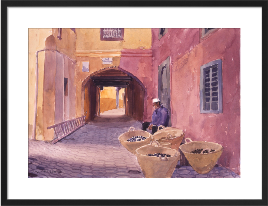 Olive Seller, Morocco