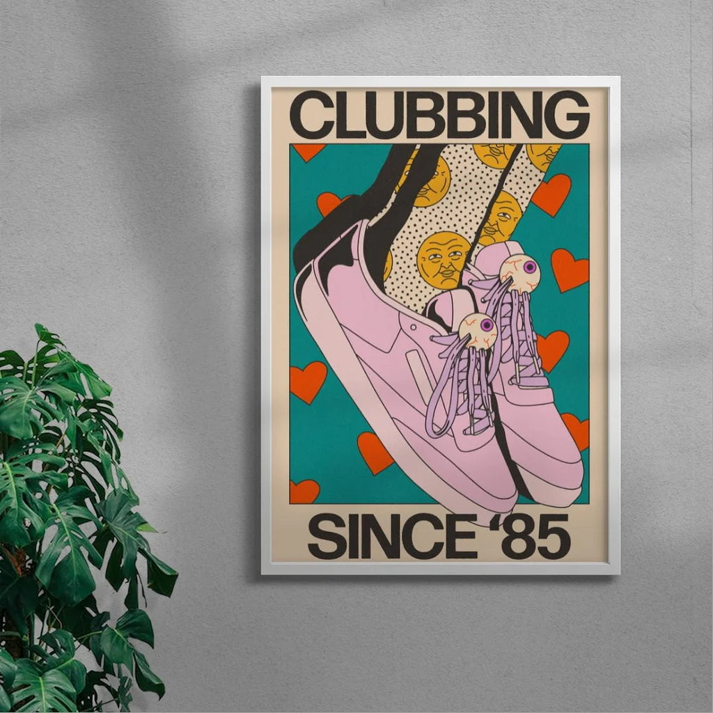 Clubbing Since '85 - La Fabrique boutique de tableaux en ligne Maroc

