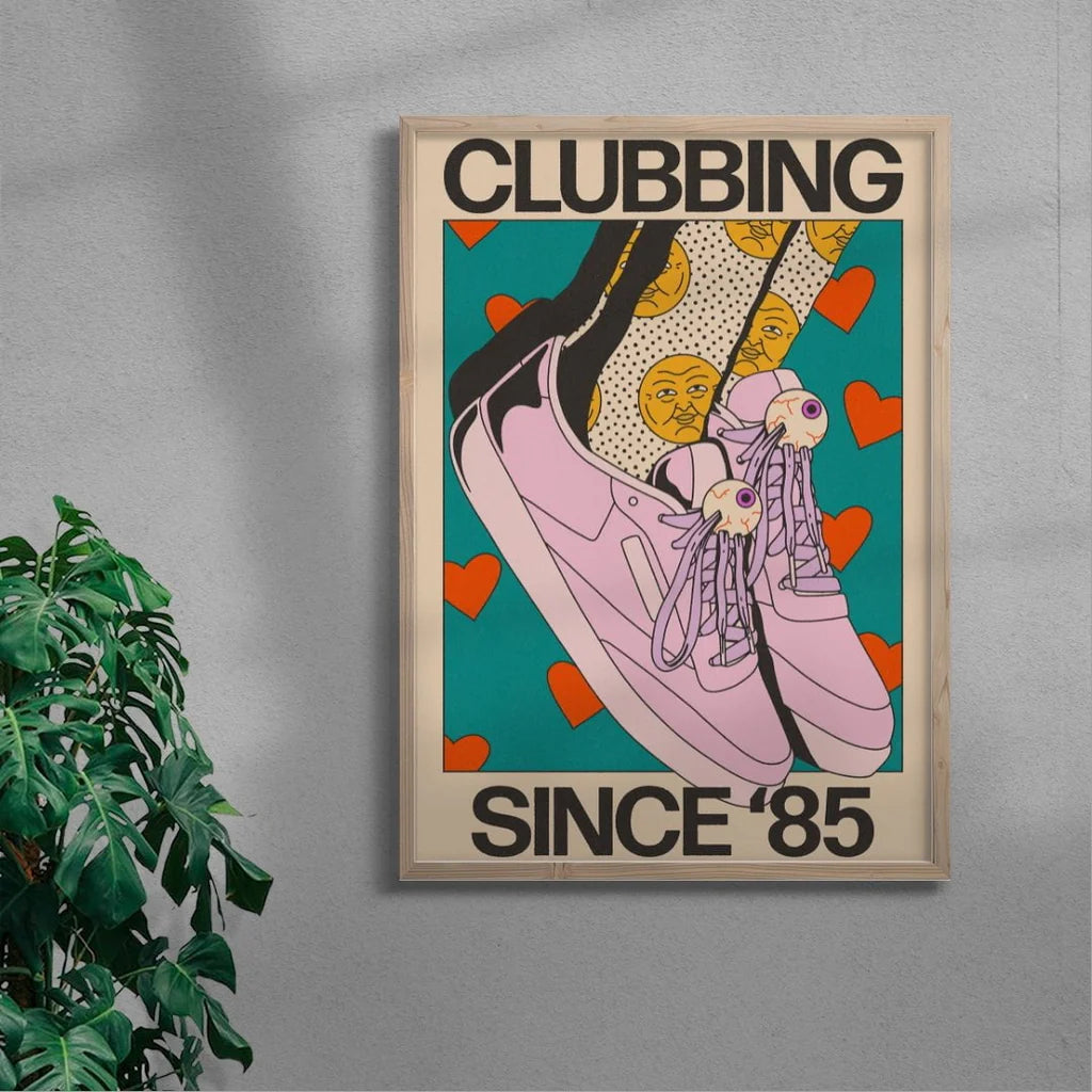 Clubbing Since '85 - La Fabrique boutique de tableaux en ligne Maroc

