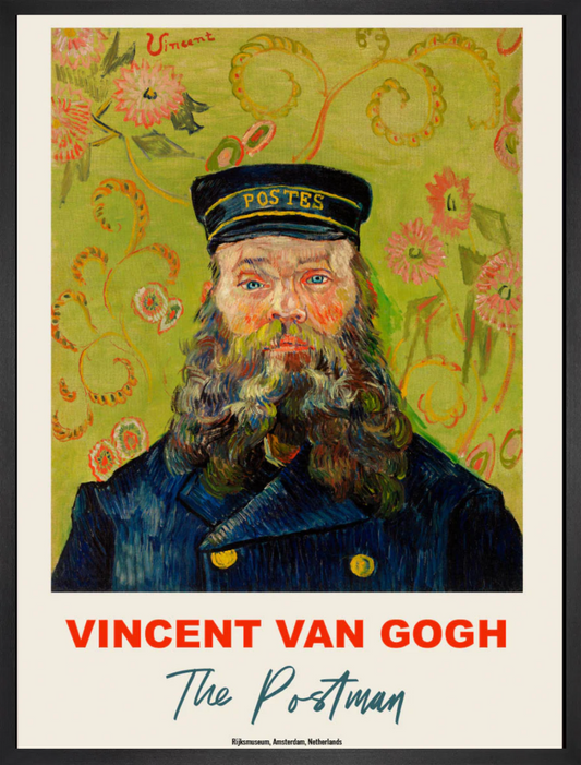 Van Gogh the postman poster - La Fabrique boutique de tableaux en ligne Maroc

