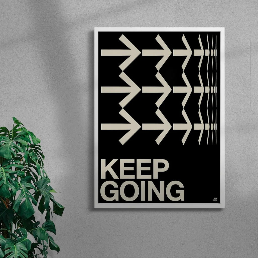 Keep Going - La Fabrique boutique de tableaux en ligne Maroc

