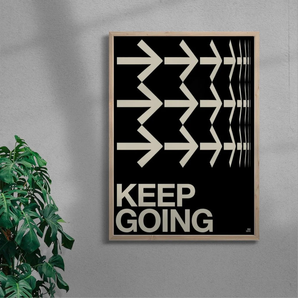 Keep Going - La Fabrique boutique de tableaux en ligne Maroc

