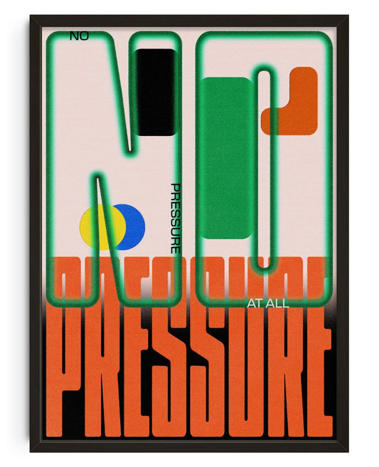 No Pressure - La Fabrique boutique de tableaux en ligne Maroc

